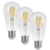LED E27 3er Set 6 Watt 3000 Kelvin 800 Lumen
