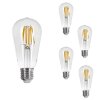 LED E27 5er Set 6 Watt 3000 Kelvin 800 Lumen
