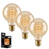 LED E27 3er Set 6 Watt 2200 Kelvin 400 Lumen