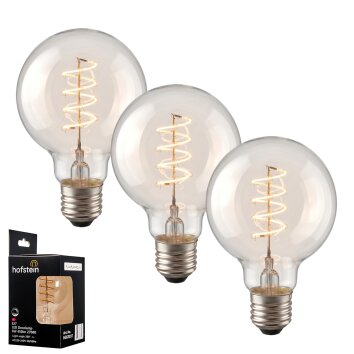 LED E27 3er Set 6 Watt 2700 Kelvin 450 Lumen