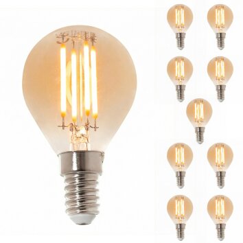 LED E14 10er Set 4 Watt 2200 Kelvin 350 Lumen