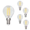 LED E14 5er Set 4 Watt 3000 Kelvin 400 Lumen