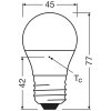 LED E27 4,9 Watt 6500 Kelvin 470 Lumen