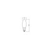Osram 2er Set LED E14 2,5 Watt 250 Lumen 2700 Kelvin
