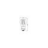 Osram LED E27 4,5 Watt 2700 Kelvin 470 Lumen