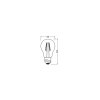 OSRAM LED Retrofit 2er Set E27 4 Watt 2700 Kelvin 470 Lumen