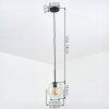 Ripoll Hängeleuchte Glas 20 cm Klar, 1-flammig