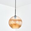 Koyoto Hängeleuchte Glas 30 cm Bernsteinfarben, 1-flammig