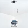 Koyoto Hängeleuchte Glas 25 cm Blau, 1-flammig