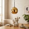 Ripoll Hängeleuchte Glas 20 cm Gold, 1-flammig