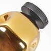 Ripoll Deckenleuchte Glas 20 cm Gold, 1-flammig