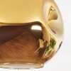 Ripoll Deckenleuchte Glas 20 cm Gold, 1-flammig