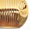Ripoll Deckenleuchte Glas 25 cm Gold, 1-flammig