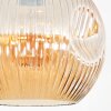Ripoll Deckenleuchte Glas 25 cm Bernsteinfarben, 1-flammig