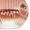 Ripoll Deckenleuchte Glas 20 cm Klar, Kupferfarben, 1-flammig