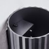 Fonir Wandleuchte Schwarz, 1-flammig