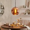 Ripoll Hängeleuchte Glas 30 cm Kupferfarben, 1-flammig
