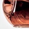 Ripoll Hängeleuchte Glas 30 cm Kupferfarben, 1-flammig