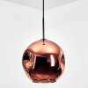 Ripoll Hängeleuchte Glas 30 cm Kupferfarben, 1-flammig