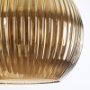 Koyoto Hängeleuchte Glas 25 cm Gold, 4-flammig