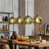 Ripoll Hängeleuchte Glas 25 cm Grün, 4-flammig