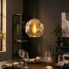 Ripoll Hängeleuchte Glas 30 cm Gold, Klar, 1-flammig