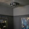 Folar Deckenleuchte LED Schwarz, 3-flammig