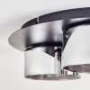 Folar Deckenleuchte LED Schwarz, 3-flammig