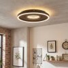 Halor Deckenleuchte LED Schwarz, 1-flammig