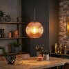 Ripoll Hängeleuchte Glas 20 cm Kupferfarben, 1-flammig