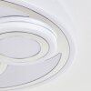 Rarel Deckenleuchte LED Chrom, Weiß, 1-flammig