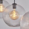 Koyoto Hängeleuchte Glas 30 cm Klar, 3-flammig