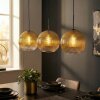 Koyoto Hängeleuchte Glas 30 cm Gold, Klar, 3-flammig