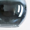 Koyoto Hängeleuchte Glas 25 cm Blau, 3-flammig