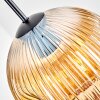 Ripoll Hängeleuchte Glas 20 cm Bernsteinfarben, 1-flammig