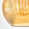 Ripoll Hängeleuchte Glas 25 cm Bernsteinfarben, 1-flammig