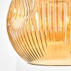 Ripoll Hängeleuchte Glas 30 cm Bernsteinfarben, 1-flammig