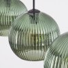 Koyoto Hängeleuchte Glas 25 cm Grün, 3-flammig