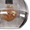 Koyoto Deckenleuchte Glas 20 cm Rauchfarben, 1-flammig