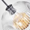Ripoll Hängeleuchte Glas 30 cm Klar, 1-flammig