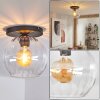 Koyoto Deckenleuchte Glas 25 cm Klar, 1-flammig