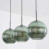 Koyoto Hängeleuchte Glas 30 cm Grün, 3-flammig