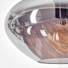 Mertola Hängeleuchte Glas 30 cm Rauchfarben, 1-flammig