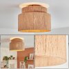 Rivan Deckenleuchte Beige, 1-flammig