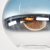 Koyoto Deckenleuchte Glas 30 cm Blau, Klar, 1-flammig