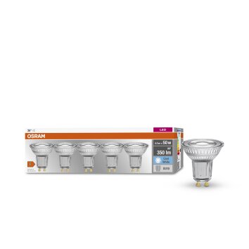 LED GU10 4,3 Watt 4000 Kelvin 350 Lumen
