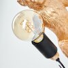 Affenlampe Leonix Wandleuchte 2-er Set Gold, Schwarz, 1-flammig