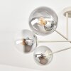 Gastor Deckenleuchte Glas 15 cm Sandfarben, 6-flammig