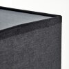 Talco Tischleuchte LED Naturfarben, Schwarz, 1-flammig