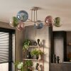 Gastor Deckenleuchte Glas 15 cm Sandfarben, 6-flammig